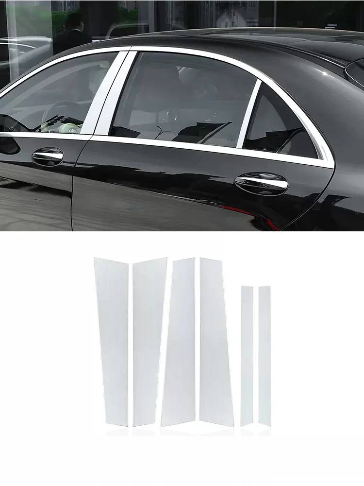 Ốp Maybach Chrome cột B Mercedes