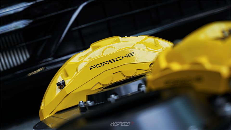 Porsche Panamera nâng cấp đĩa phanh INSPEED-ISCB carbon ceramic 