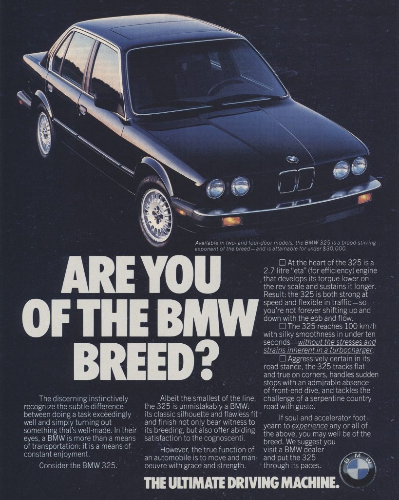 BMW-E21-The Ultimate Driving Machine